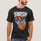 SWISH Street Basketball Hoops Urban 3 Point Shoote T-shirt (Voorkant)