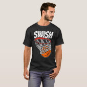 SWISH Street Basketball Hoops Urban 3 Point Shoote T-shirt (Voorkant volledig)