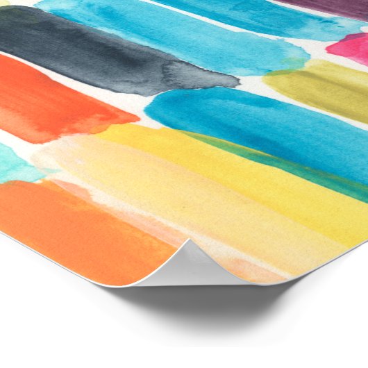 Swish Swatch I Poster (Hoek)