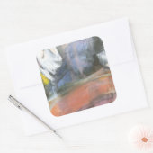 Swish Vierkante Sticker (Envelop)