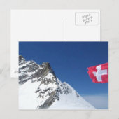 SWISS ALPS BRIEFKAART (Voorkant / Achterkant)