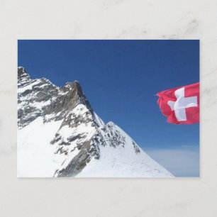 SWISS ALPS BRIEFKAART
