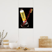 Swiss BINACA Toothpaste Sachplakat Advertisement Poster (Keuken)