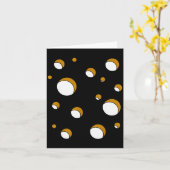 Swiss Cheese Costume Funny Halloween Costume  Kaart (Gele Bloem)