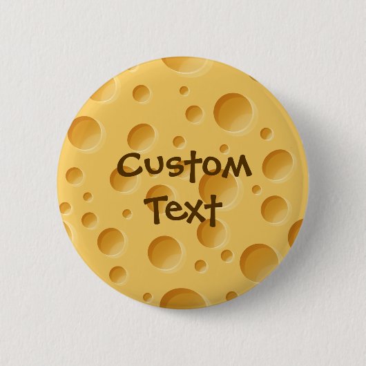 Swiss Cheese Pattern Button (Voorkant)