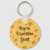 Swiss Cheese Pattern Sleutelhanger (Achterkant)
