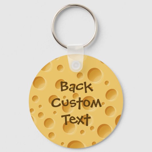 Swiss Cheese Pattern Sleutelhanger (Achterkant)