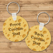 Swiss Cheese Pattern Sleutelhanger
