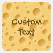Swiss Cheese Pattern Sticker (Voorkant)