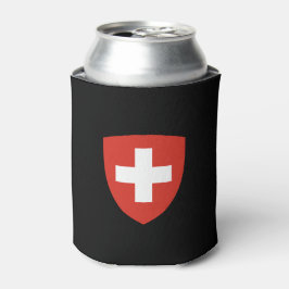 Swiss Crest Koelbox Schweizer Wappen-Dosenkühl Blikjeskoeler