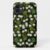 Swiss Edelweiss Alpine Flowers iPhone Case (Achterkant)