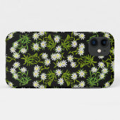 Swiss Edelweiss Alpine Flowers iPhone Case (Achterkant (horizontaal))