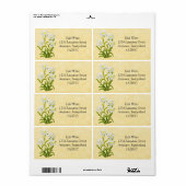 Swiss Edelweiss Flowers  Label (Full Sheet)