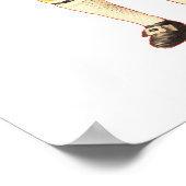 Swiss Farmer uit Appenzell Innerrhoden in Costume Poster (Hoek)