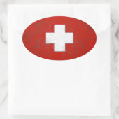 Swiss flag sticker (Tas)