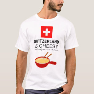 Swiss Fondue Funny T-shirt