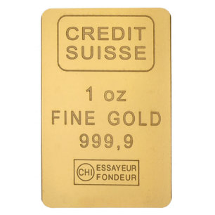 Swiss Gold Bar Magneet