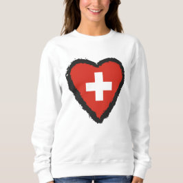 Swiss Heart - Ik hou van Zwitserland Trui