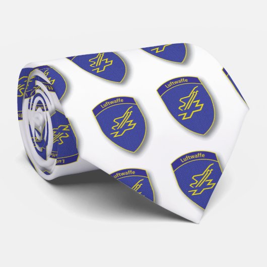 Swiss Luftwaffe Logo, Swiss Luftwaffe Logo, Swi... Stropdas (Opgerold)