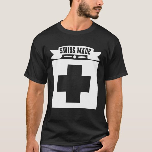 Swiss Made   Switzerland  1 T-shirt (Voorkant)