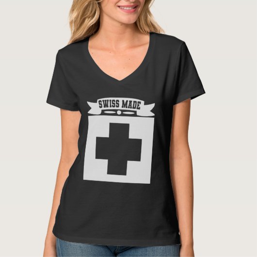 Swiss Made   Switzerland  1 T-shirt (Voorkant)