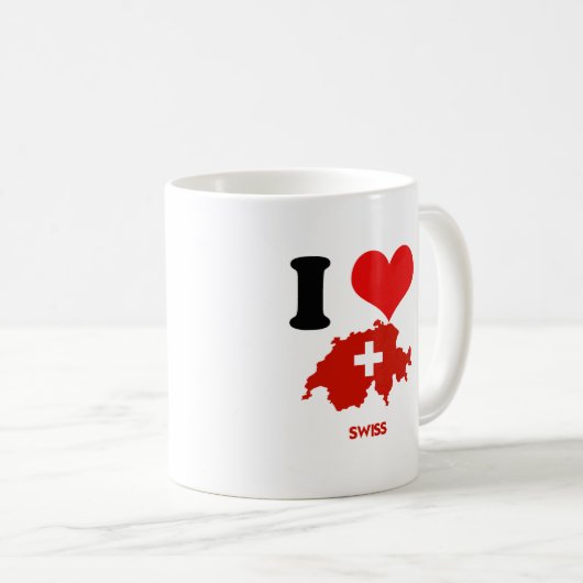 SWISS MAP KOFFIEMOK (Voorkant rechts)