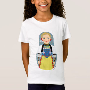 Swiss Matryoshka Girls' T-Shirt