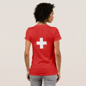 Swiss Miss T-shirt (Achterkant volledig)