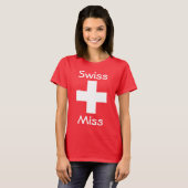 Swiss Miss T-shirt (Voorkant volledig)