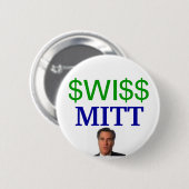 SWISS MITT RONDE BUTTON 5,7 CM (Voorkant /achterkant)