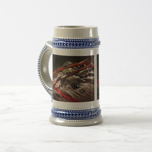 Swiss Schmidt Rubin 1889 & K31 Bierpul (Voorkant links)