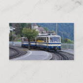 Swiss Train Business Card Visitekaartje (Voorkant)
