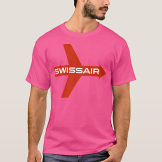 Swissair - Luchtvaartretro logo's -  kunst s Lu T-shirt