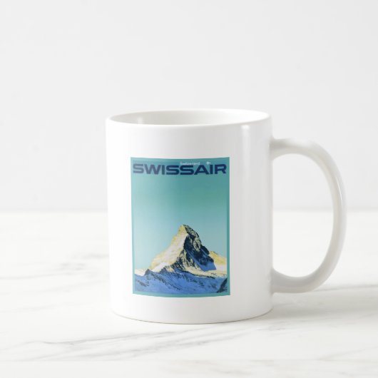 Swissair, Matterhorn Koffiemok (Rechts)