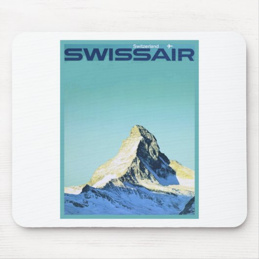 Swissair, Matterhorn Muismat (Voorkant)