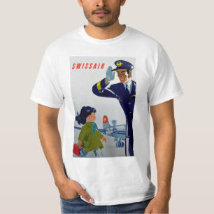 Swissair Meisje T-shirt