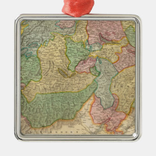 Swisserland, Mt Blanc Metalen Ornament