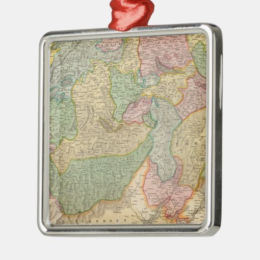 Swisserland, Mt Blanc Metalen Ornament (Links)