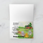 swissie verjaardagskaart kaart (Binnen)