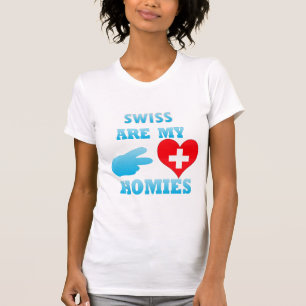 Swisss zijn mijn Homies T-shirt