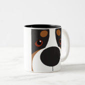 Swissy Face Mok (Voorkant rechts)