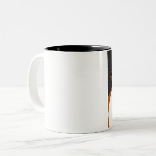 Swissy Face Mok (Voorkant links)