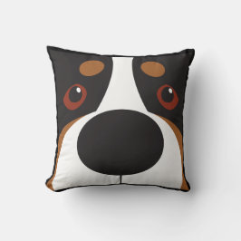 Swissy-Face Sierkussen