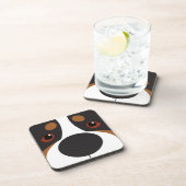 SWISSY GEZICHT DRINK ONDERZETTER- SET VAN 6 BIER ONDERZETTER (Rechterzijde)