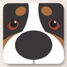 SWISSY GEZICHT DRINK ONDERZETTER- SET VAN 6 BIER ONDERZETTER