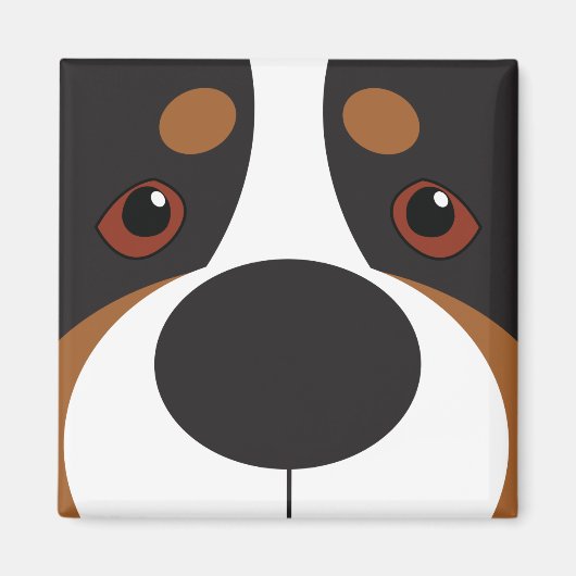 SWISSY GEZICHTSMAGNEET MAGNEET (Voorkant)