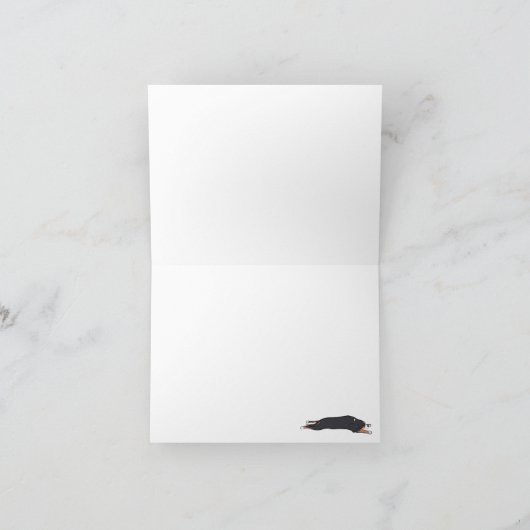 Swissy Notecard Bedankkaart (Binnen)