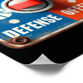 Switch Between Offense And Defense - Ller Mode Sig Poster (Hoek)