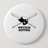 Switch Hitter Ronde Button 4,0 Cm (Voorkant)