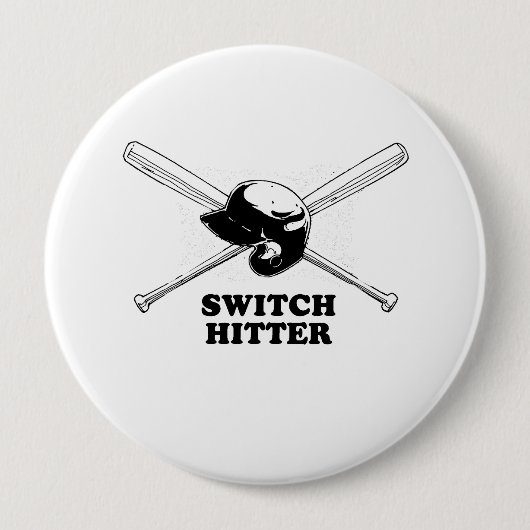 Switch Hitter Ronde Button 4,0 Cm (Voorkant)